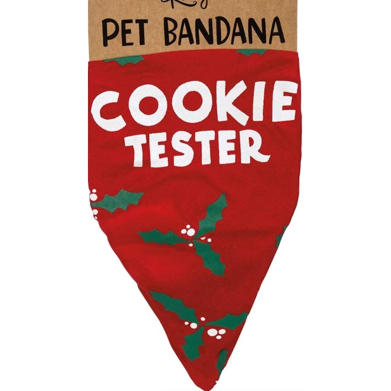 Primitives By Kathy Holiday Dog Collar Charm Bandana Cookie Tester