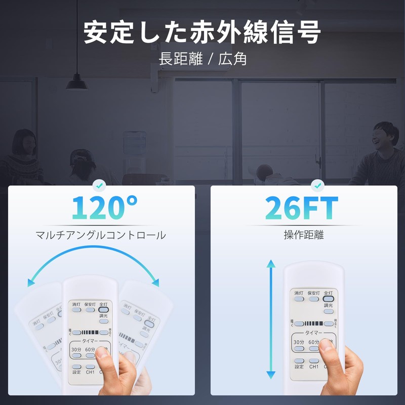 Lighting Remote Control UN10174 49KE0167 Compatible for KOIZUMI Koizumi Continuous