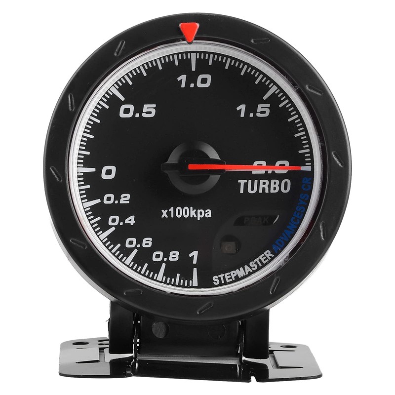 60 mm Boost Gauge LED Turbo Boost Gauge Universal 60