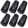 HUIKKJP Trekking Pole Cap, Set of 6, Rubber Cap, Climbing