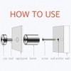 3/4 x 1-1/8 Inch Standoff Screws - Lantee 8 Pcs