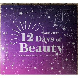 Generic Trader Joe's 12 Days of Beauty Advent Calendar - A Curated Collection Featuring Bath Salts, Hair Mask, Lip Balm, Lip Scrub, Hand Cream, Shave Cream, Body Butter, Sunscreen and More