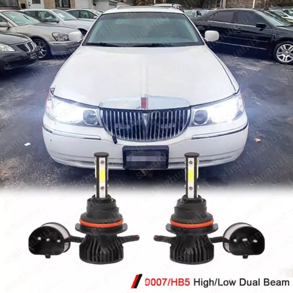 Unbranded For Lincoln Town Car 1995-2002 6000K 9007 LED Headlights