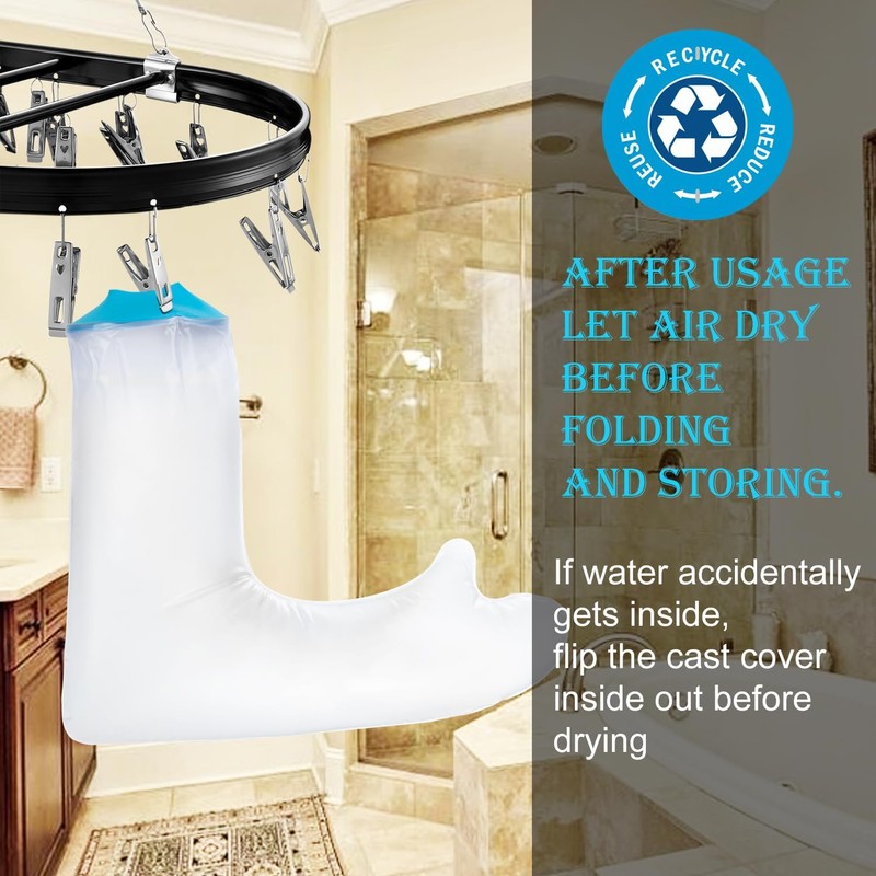 Cast Covers for Shower Arm Adult Waterproof Long full Protector