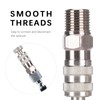 Airbrush Coupler Brass Quick Accessories Adapter Fitting Hoses Compressors Connector