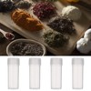VILLCASE 100pcs Plastic Sample Bottles, 5ML Small Pill Plastic Containers