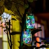 Solar Mason Jar Lid Light(Handle/Fairy Sticker Included),6 Pack 30Led String