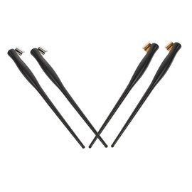 TEHAUX 4pcs Vintage Calligraphy Dip Pen Holder Artistic Oblique Resin Design for Precise Ink Flow Control English Calligraphy and Drawing Projects