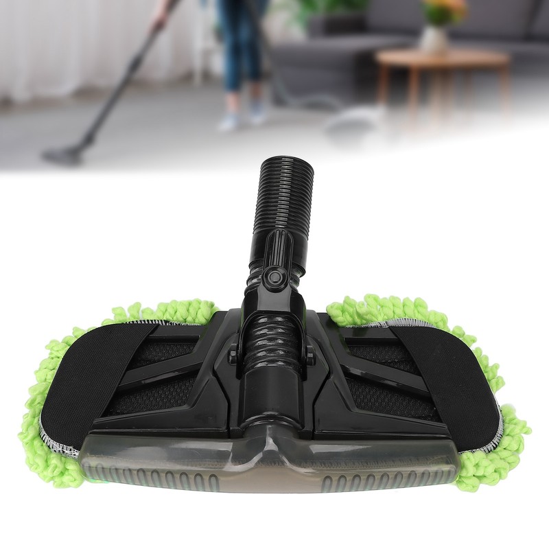 2 in 1 Reusable Cleaner Floor Brush Dust Collector Mop