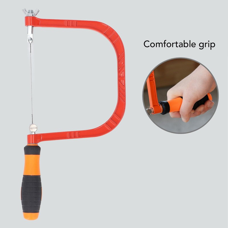 5 inch Coping Saw Aluminium Alloy Frame, U Shaped Saw