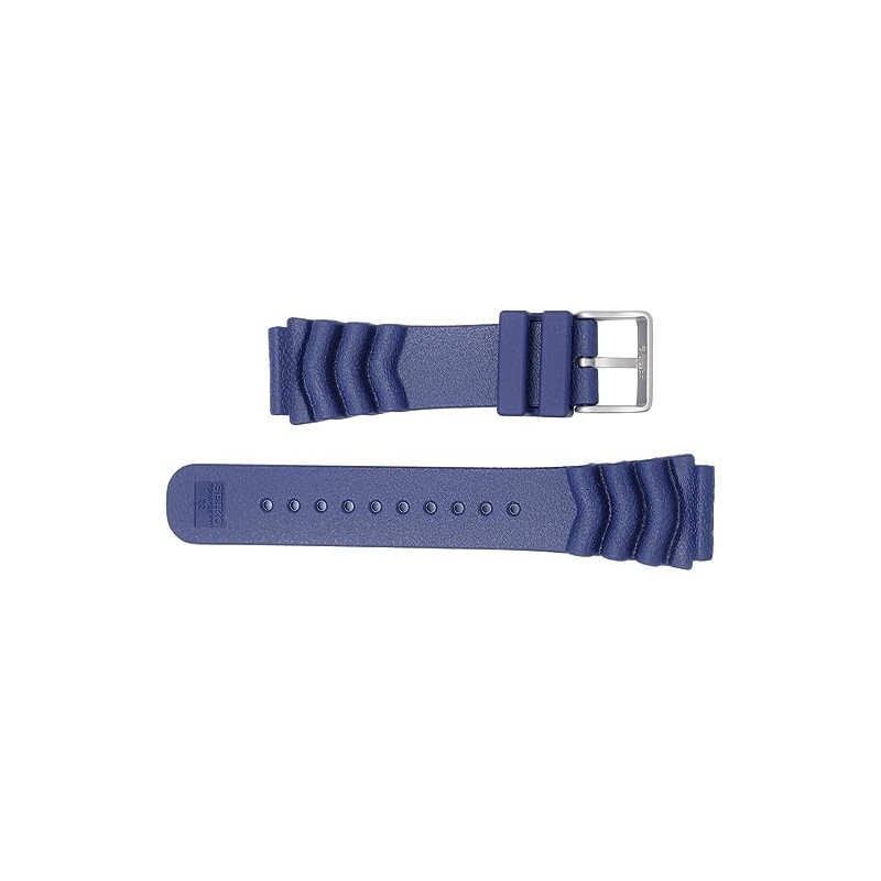 Seiko Band Strap 22mm Urethane Genuine Divers Replacement Navy RS04K22NY1