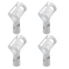 Tighall 4 Pcs Microphone Clips, Knob Adjustable 180 Degrees Mic