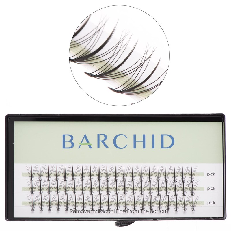 BARCHID Eyelash Extensions Thickness 0.07 mm 0.4 inch (10 mm)