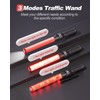 RoadHero 6 Pack Traffic Wands, 16 Inch Led Traffic Control