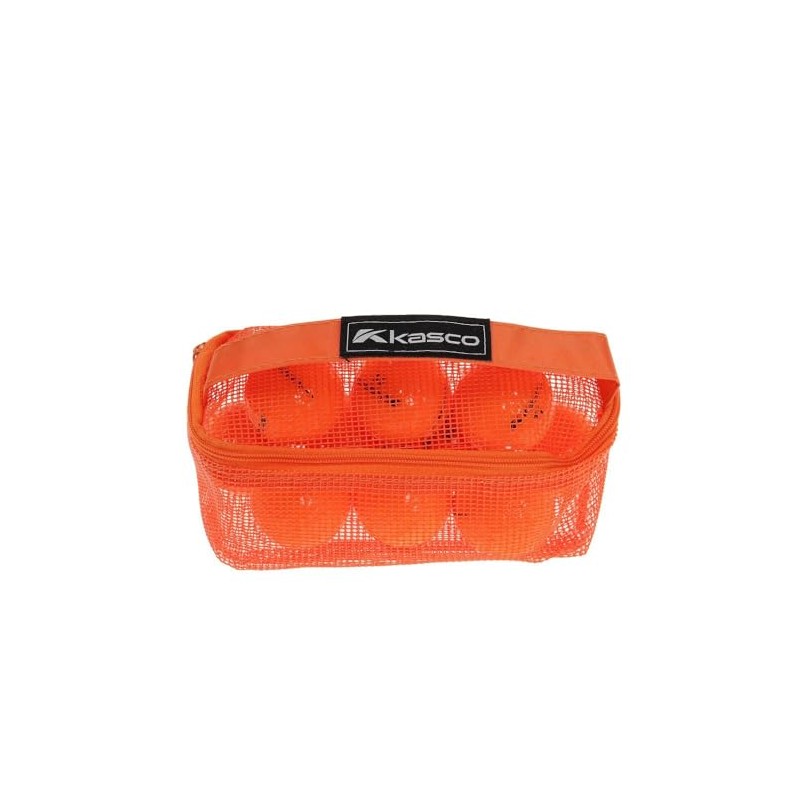 Casco Golf Balls DNA 2 Piece Ball Net Pack, Orange