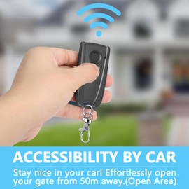 433.92 MHz Garage Door Opener, Garage Door Remote Control for ECOStar Remote Control RSE2 RSC2 RSZ1 and Hörmann Liftronic 500 Liftronic 700 Liftronic 800