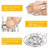 Toplife Spiral Design Stainless Steel Egg Skelter Dispenser Rackstorage Display