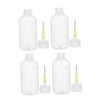 ULTECHNOVO 4pcs Precision Glue Bottles Squeeze Applicator for DIY Paint