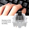 Black Switch 3 Pin Key Switch, 10 Pieces Black Switches