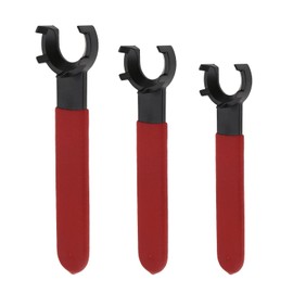 eMagTech Set of 3pcs M Type ER16 ER20 ER25 Collet Chuck Clamping Spanner Collet Chuck Holder Wrench Lathe Tools CNC Router Milling Collet Chuck Holder