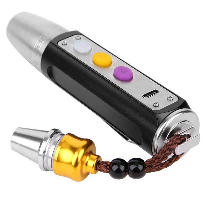 Fdit Handheld 3 LEDs Torch Expert Jades Identification Lights Gemstone