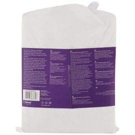 ClevaMama Tencel Fitted Waterproof Mattress Prot Cot Bed 70 x 140 x 25 cm, White, 70 x 140 x 25 cm
