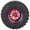 RCYouHott RC Aluminum 1.3 Wheels Tires for SCX24 TRX4M 1/18