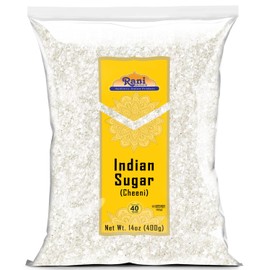 Rani Indian Sugar Khand (Khandsari) 14oz (400g) ~ All Natural | Gluten Friendly | No Colors | Vegan | Indian Origin