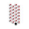 25 Pack - I "Heart" Love Dance Pinback Button Badges