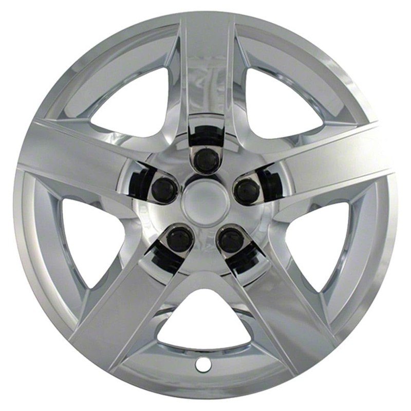 Upgrade Your Auto Chrome Hubcap Wheel Covers (Set of 4)