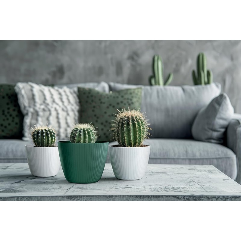 Tymar Planter, Flower Pot, Pack of 2, Flower Pot, Plastic