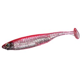 Daiwa Bass Worm TG Shad 3" Clear Pink Lure