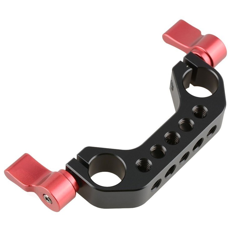CAMVATE 15mm Rod Clamp with 1/4"-20 Thread for DLSR Camera