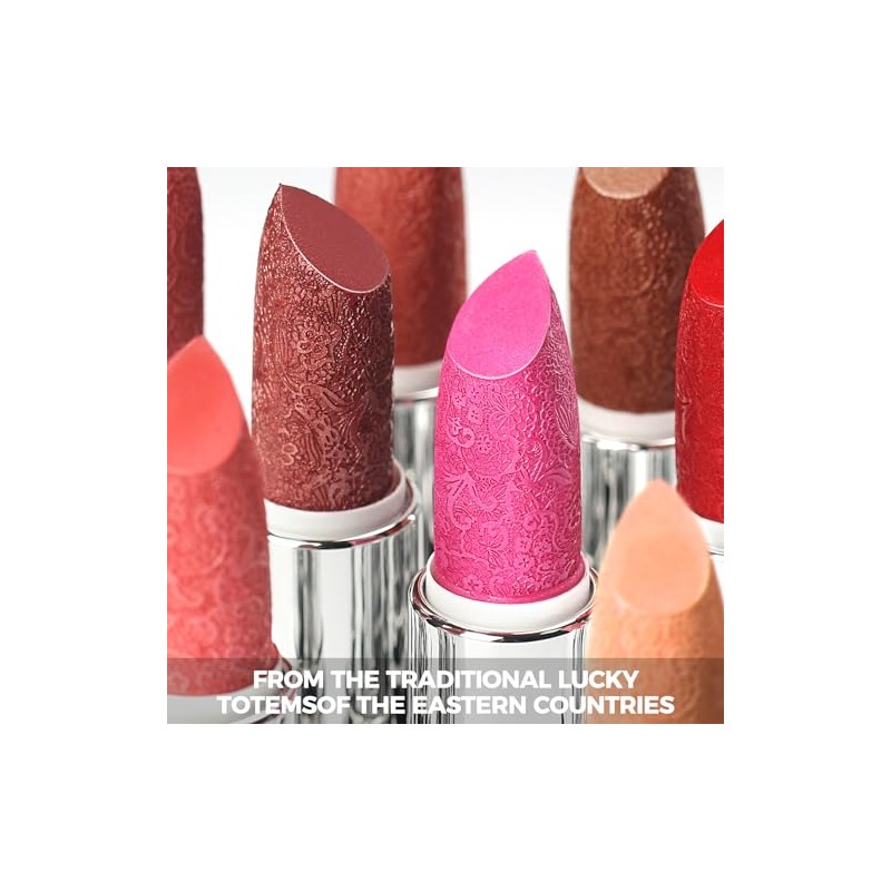 Anglicolor Labial Naranja MetáLico Nacarado Brillo 3D Hidratante