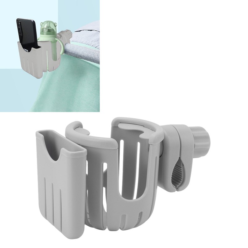 2 in 1 Stroller Cup Holder Multifunctional Thoughtful Stroller Universal