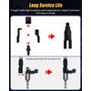 GLEXQLAO Fuel Injector Puller Removal Tool Kit Compatible with Ford