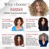 7 Packs Gogo Curl Crochet Hair for Women 8 Inch