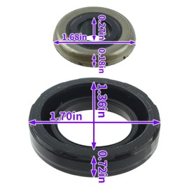 Carbhub VS50592R Engine Valve Cover Gasket Set Fit for Lexus GS400 1998-2000 GS430 2001-2007 GX470 2003-2009 for TOYOTA 4Runner 2003-2009 Sequoia 2001-2009 Land Cruiser 1998-2007