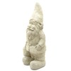 Garden Gnome with Bucket: Solid Durable Stone Statue with Vintage