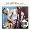 POGOLAB Guitar Strap for Electric Guitar & Bass, Wide Bass