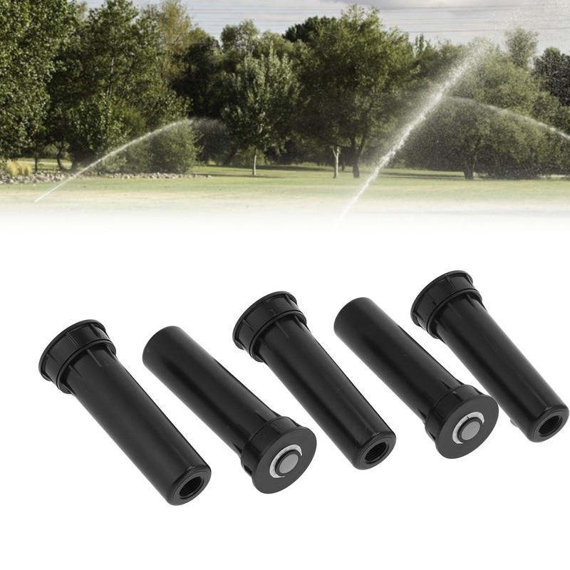 5PCS G1/2 Female Thread Sprinkler Head Buried Telescopic Water Spray