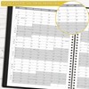 Artfan Large Black 2025 2026 Weekly Appointment Planner Hourly Book