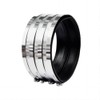 Flexible pipe Coupling with Stainless Steel Clamps.Pipe Connector for PVC