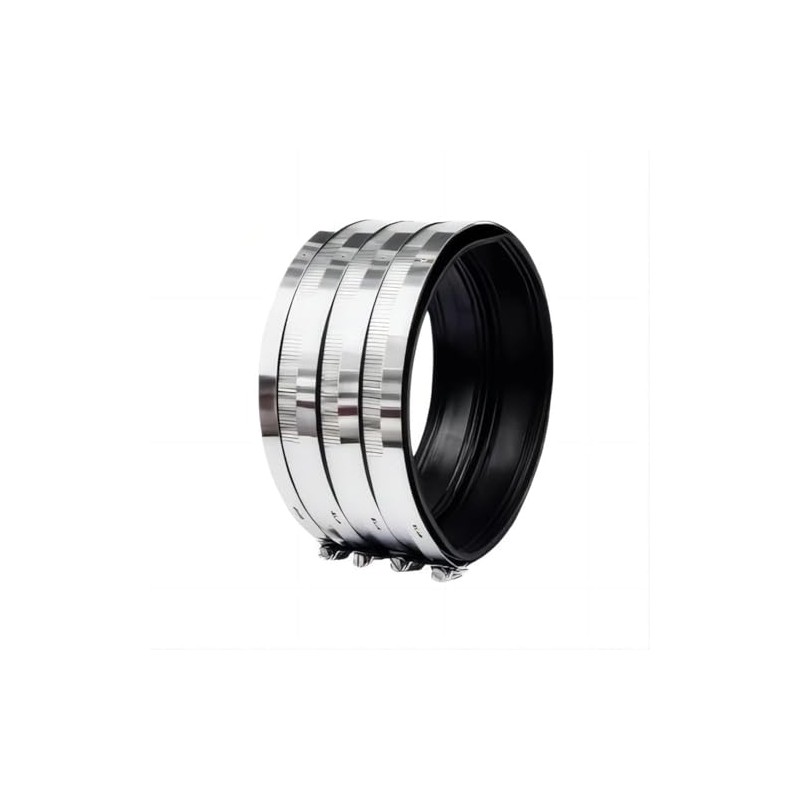 Flexible pipe Coupling with Stainless Steel Clamps.Pipe Connector for PVC