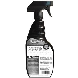 Milwaukee Muscle - Ceramic Auto Car Wax Spray - 24 Fl Oz - Milwaukee Muscle - 4X The Ceramic Coating - Detail Spray Wax - Advanced Hydrophobic Spray for Shine and Protection