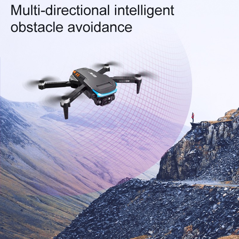 Remote Control Drone with Camera 4K Dual Camera 3-Sided Obstacle