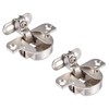 2Pcs Adjustable Page Turning Axis Reliable Cabinet Hinges Alloy Heavy-Duty
