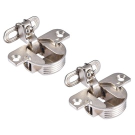 2Pcs Adjustable Page Turning Axis Reliable Cabinet Hinges Alloy Heavy-Duty Invisible Table Pull Down Hinge Durable Turning Axis Concealed Door Hinges