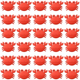 30 Pack Crab Erasers for Kids,3D Take Apart Animal Eraser Desk Pets for Boys Girls Classroom Prizes,Game Reward,Easter Egg Fillers,Back to School Supplies,Goodie Bag Stuffers,Party Favors
