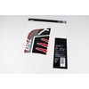 Tankpad Motorcycle Compatible with Honda 750 Transalp Black Grey X509203VA